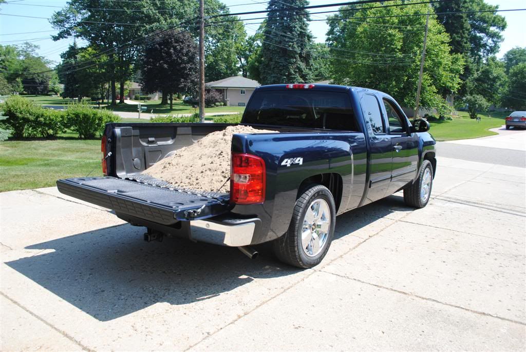Pickup Truck Yards Of Dirt In Pickup Truck